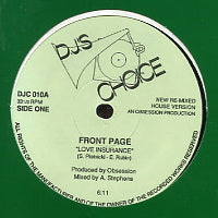 DAN HARTMAN / FRONT PAGE - Relight My Fire / Love Insurance