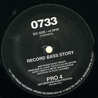 0733 - Record Bass Storey / Loner / Alternative Roots