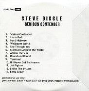 STEVE DIGGLE - Serious Contender