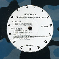 LEMON SOL - Distant Voices / Rhythm Is Life