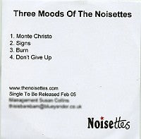 THE NOISETTES - Three Moods Of The Noisettes
