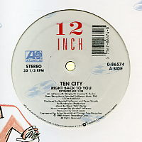 TEN CITY - Right Back To You / One Kiss Will Make It Better