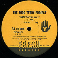 TODD TERRY - Back To The Beat / Bango