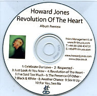 HOWARD JONES - Revolution Of The Heart