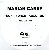 MARIAH CAREY - Don't Forget About Us