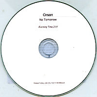 ORSON - No Tomorrow