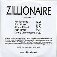 ZILLIONAIRE - EP