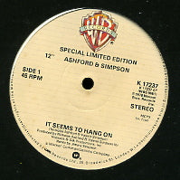 ASHFORD & SIMPSON - It Seems To Hang On / Too Bad