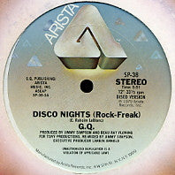 G.Q. - Disco Nights (Rock-Freak) / Boogie Oogie Oogie