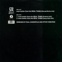U2 - Even Better Than The Real Thing