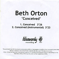 BETH ORTON - Conceived