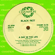 BLACK RIOT - A Day in The Life / Warlock