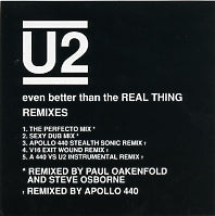 U2 - Even Better Than The Real Thing