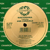SUBTERRANIA feat. ANN CONSUELO - Do It For Love