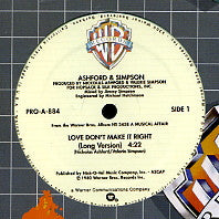 ASHFORD & SIMPSON - Love Don't Make It Right