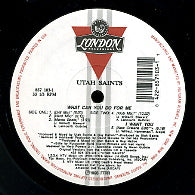 UTAH SAINTS - What Can You Do For Me / I Want You