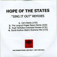 HOPE OF THE STATES - Sing It Out