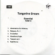 TANGERINE DREAM - Essential