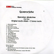 QUEENSRYCHE - Operation: Mindcrime