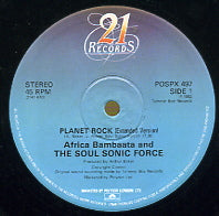 AFRICA BAMBAATAA AND THE SOULSONIC FORCE - Planet Rock