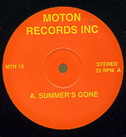 MOTON RECORDS INC (MOOD II SWING / EARTH WIND & FIRE / NINA HAGEN) - Summer's Gone / Got To Get You Into My Life / African Reggae