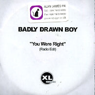 BADLY DRAWN BOY - You Were Right