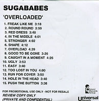SUGABABES - Overloaded - The Singles Collection