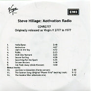 STEVE HILLAGE - Motivation Radio