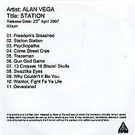 ALAN VEGA - Station