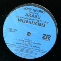 JOEY NEGRO PRES AKABU - I'm Not Afraid Of The Future