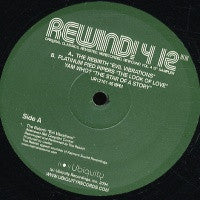VARIOUS - Rewind! 4 12" Sampler featuring The Rebirth 'Evil Vibrations'.