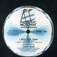 TEENA MARIE - I Need Your Lovin / Behind The Groove