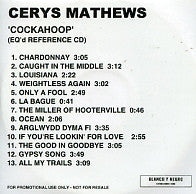 CERYS MATTHEWS - Cockahoop