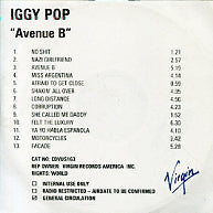 IGGY POP - Avenue B