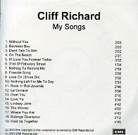 CLIFF RICHARD - My Songs