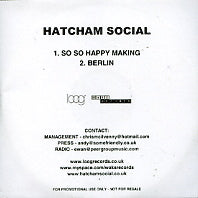 HATCHAM SOCIAL - So So Happy Making