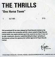 THE THRILLS - One Horse Town