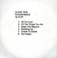 CLARE TEAL - Rough Mixes