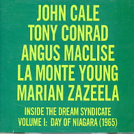 JOHN CALE/ TONY CONRAD/ ANGUS MACLISE/ LA MONTE YOUNG/ MARIAN ZAZEELA - Inside The Dream Syndicate Volume 1 : Day Of Niagra (1965)