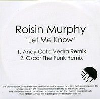 ROISIN MURPHY - Let Me Know