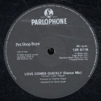 PET SHOP BOYS - Love Comes Quickly / That's My Impression