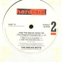 THE BREAK BOYS - And The Break Goes On
