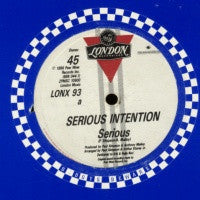 SERIOUS INTENTION - Serious
