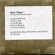 QUIET VILLAGE - Silent Movie