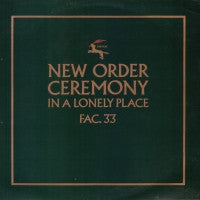 NEW ORDER - Ceremony