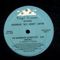 FREDERICK "M.C. COUNT" LINTON - I'm Somebody Else's Guy