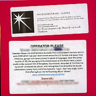 OPERATOR PLEASE - Gloves