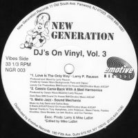 VARIOUS - DJ's On Vinyl Vol. 3