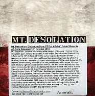 MT. DESOLATION - Departure / State Of Our Affairs