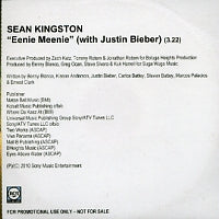 SEAN KINGSTON - Eenie Meenie (With Justin Bieber)
